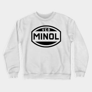 VEB Minol logo (original in black) Crewneck Sweatshirt